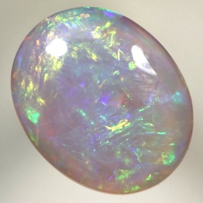 SOLID CRYSTAL OPAL Bright golden green and fresh green 